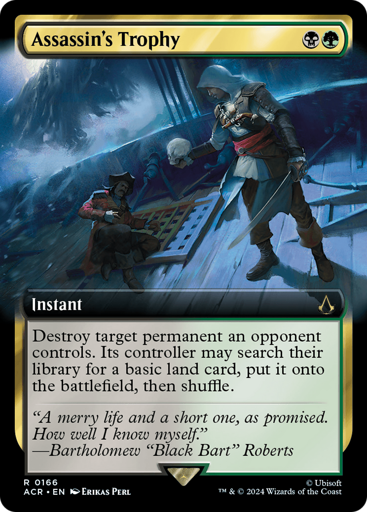Assassin's Trophy (ACR-166) (Extended Art) (Foil)