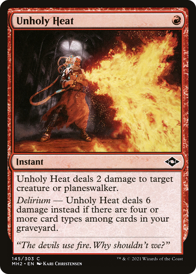 Unholy Heat (MH2-145) (Foil)