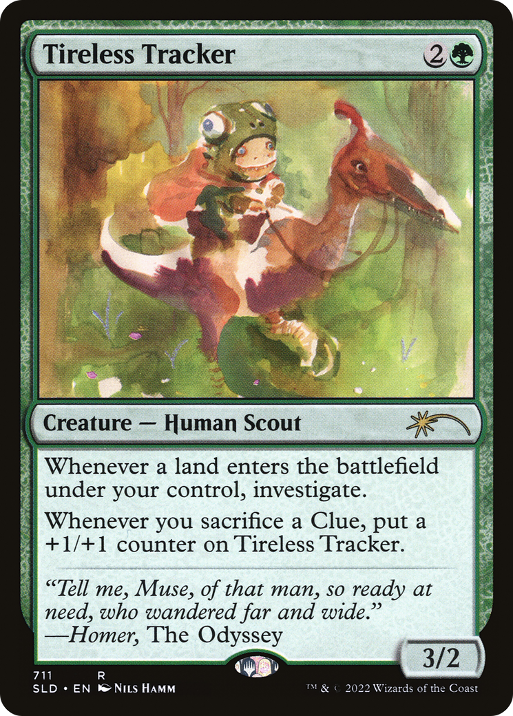 Tireless Tracker (SLD-711) (Foil)