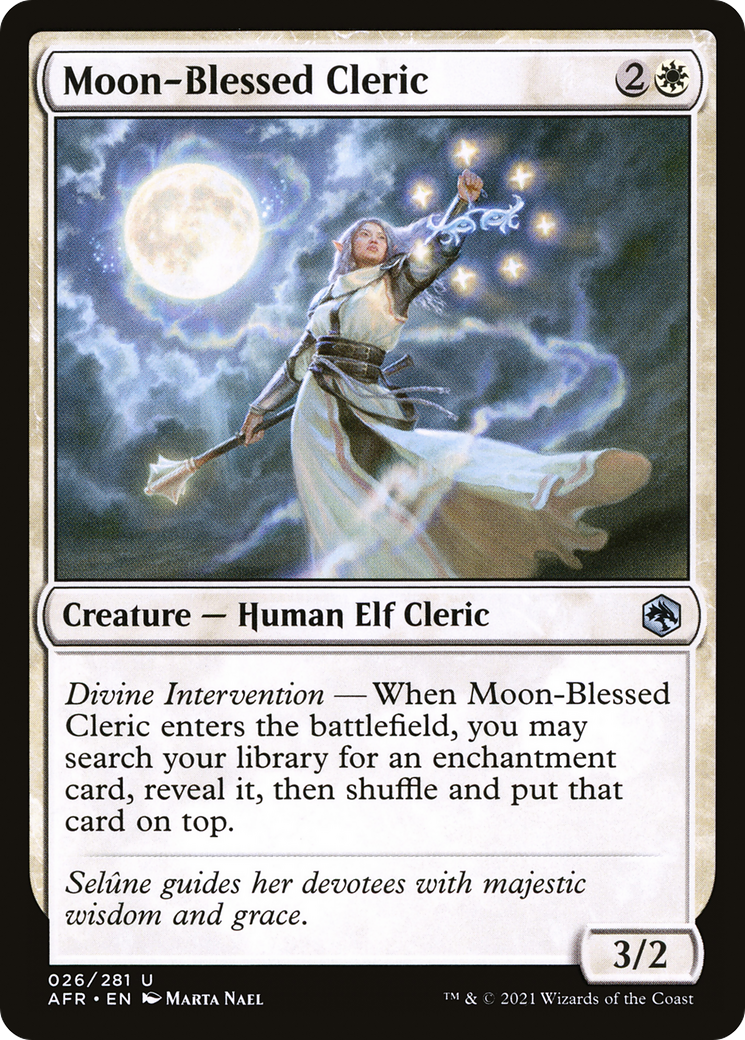 Moon-Blessed Cleric (AFR-026) (Foil)