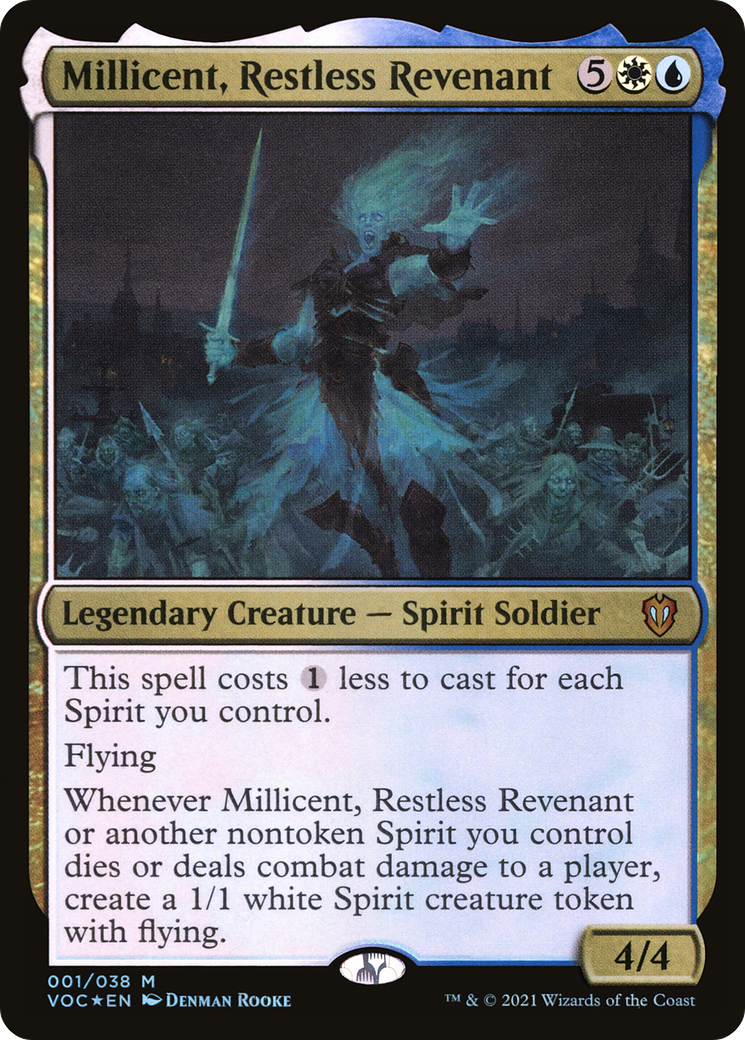 Millicent, Restless Revenant (VOC-001) (Foil)