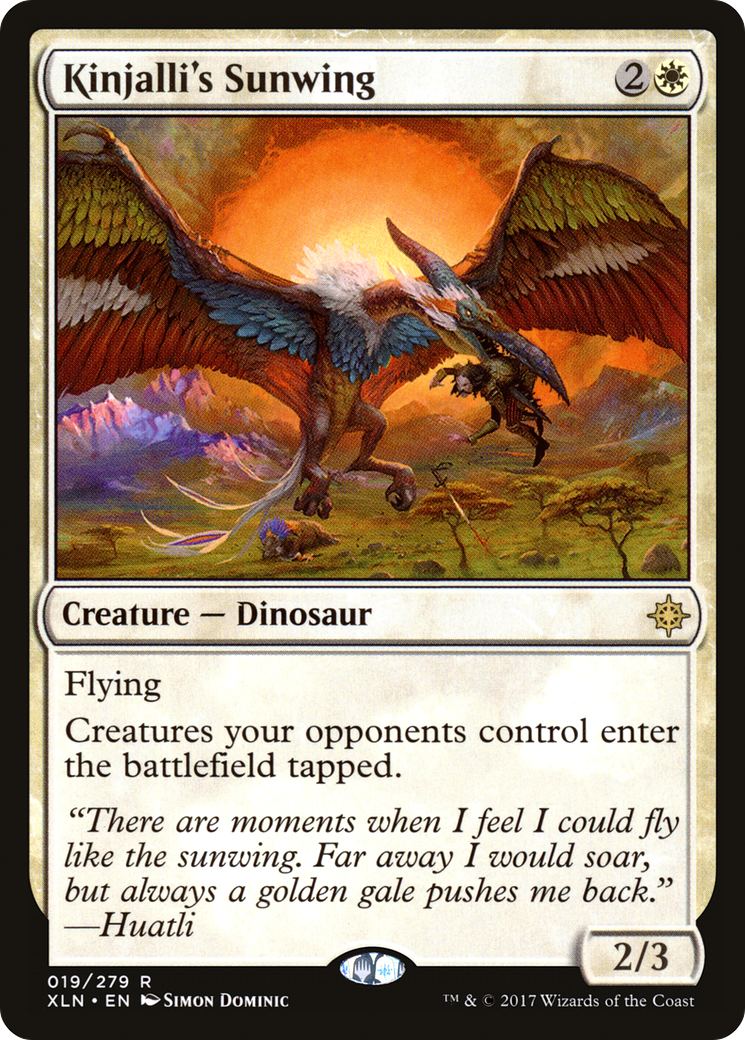 Kinjalli's Sunwing (XLN-019) (Foil)