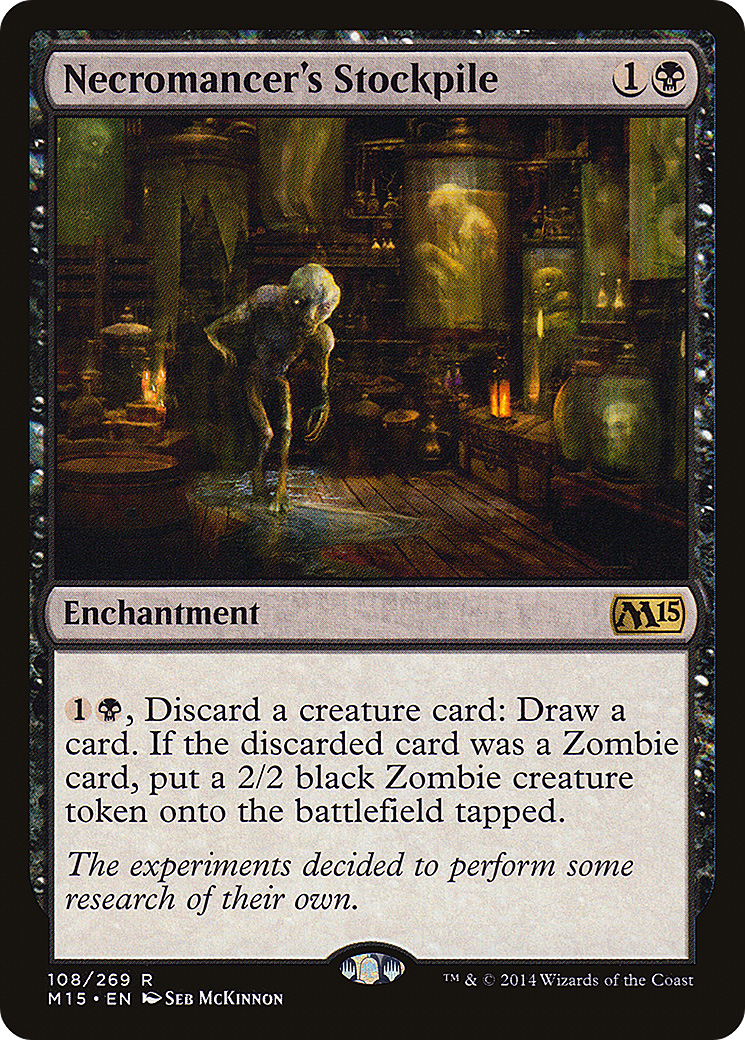 Necromancer's Stockpile (M15-108) (Foil)