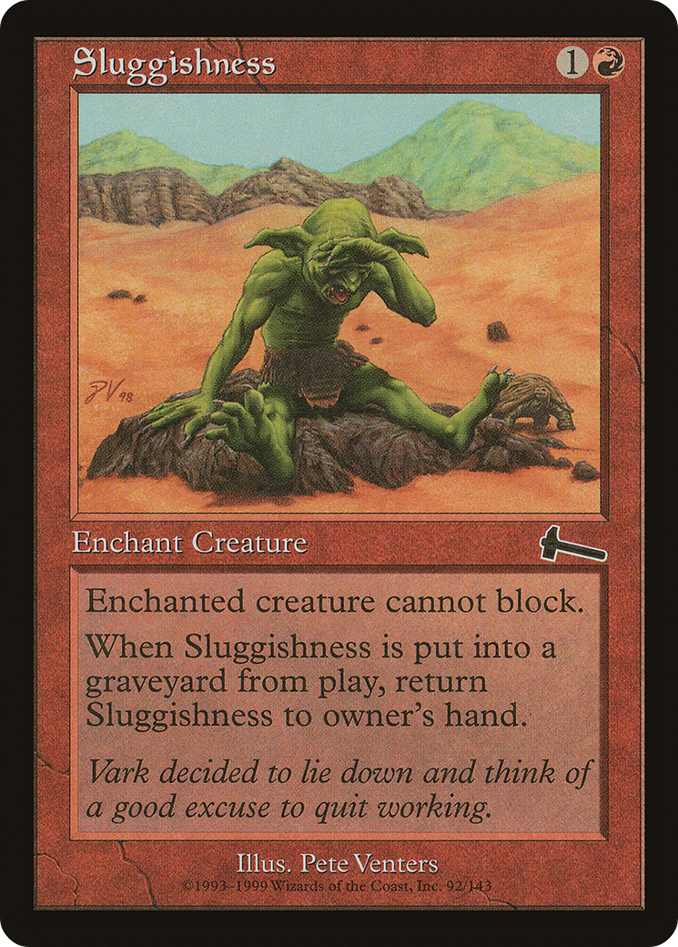 Sluggishness (ULG-092) (Foil)