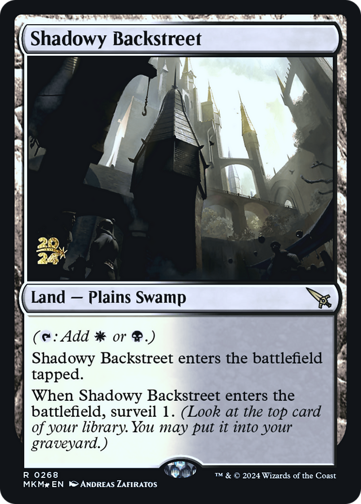 Shadowy Backstreet (PRE-268S) (Foil)