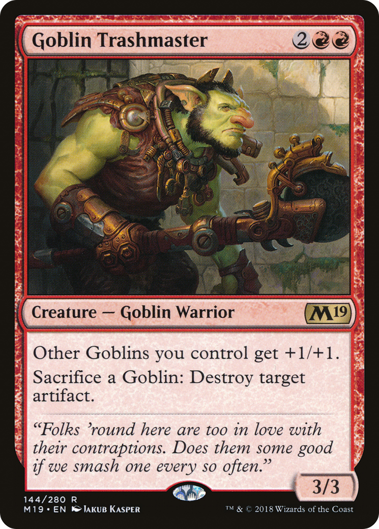 Goblin Trashmaster (M19-144)