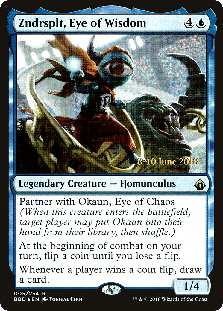 Zndrsplt, Eye of Wisdom (LARP-05S) (Foil)