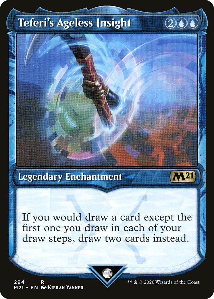 Teferi's Ageless Insight (M21-294) (Showcase) (Foil)