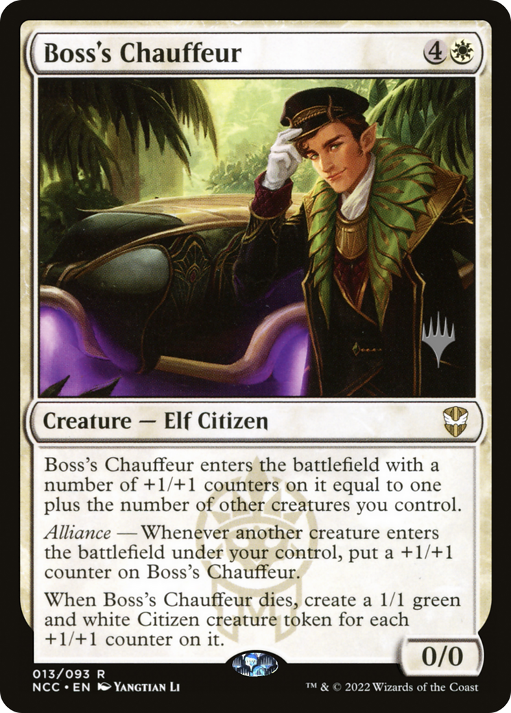 Boss's Chauffeur (PPSNC-13P) (Foil)