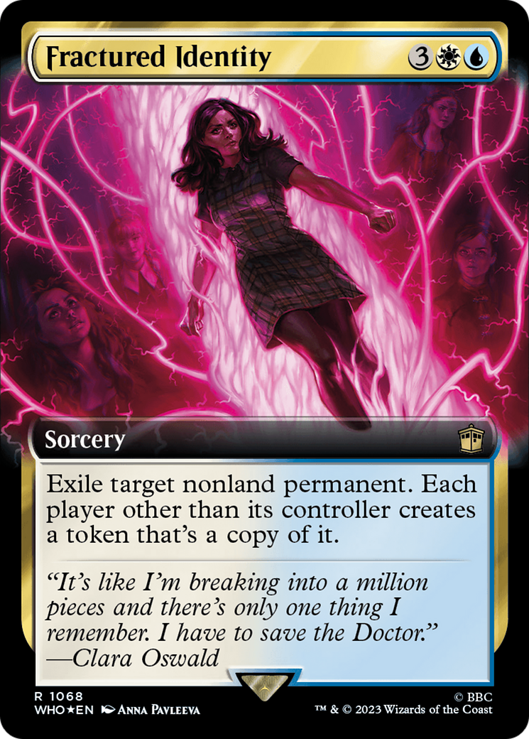 Fractured Identity (WHO-1068) (Extended Art) (Surge Foil)