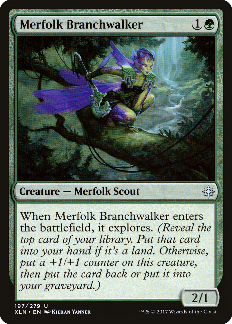 Merfolk Branchwalker (XLN-197) (Foil)