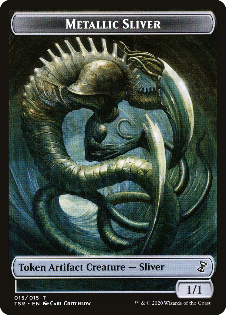 Metallic Sliver Token (TTSR-015)