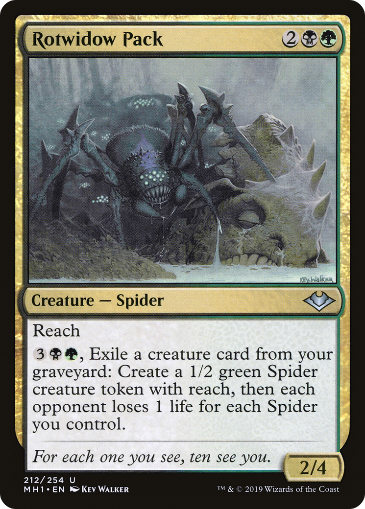 Rotwidow Pack (MH1-212) (Foil)