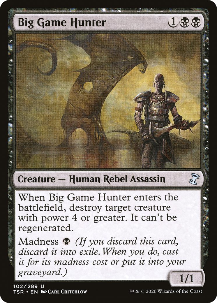Big Game Hunter (TSR-102) (Foil)