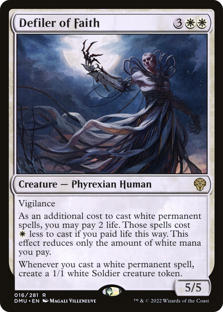Defiler of Faith (DMU-016) (Foil)