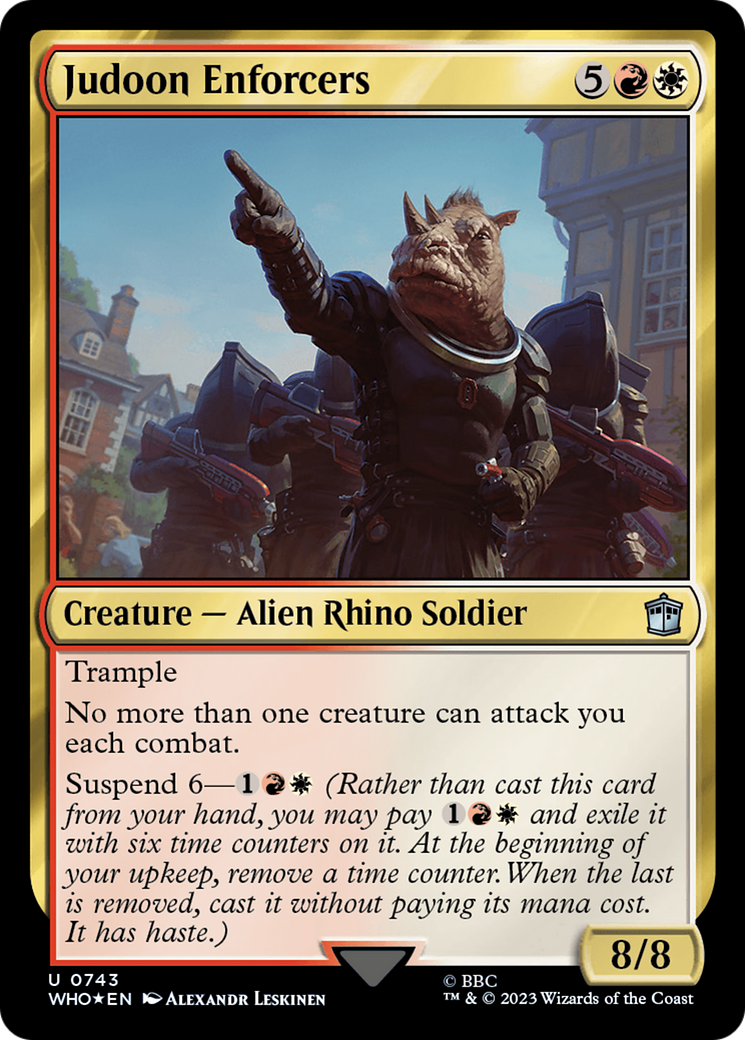 Judoon Enforcers (WHO-743) (Surge Foil)