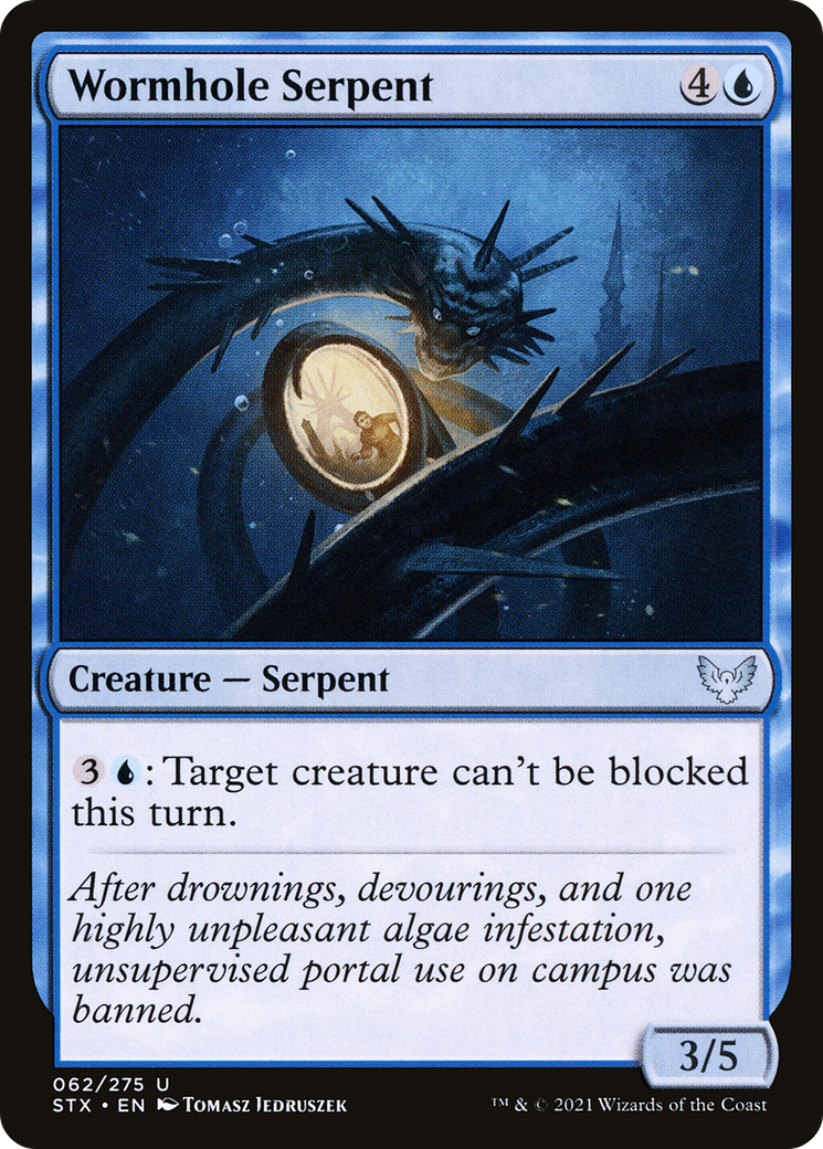 Wormhole Serpent (STX-062) (Foil)