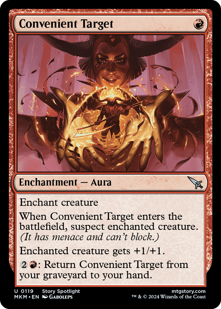 Convenient Target (MKM-119) (Foil)