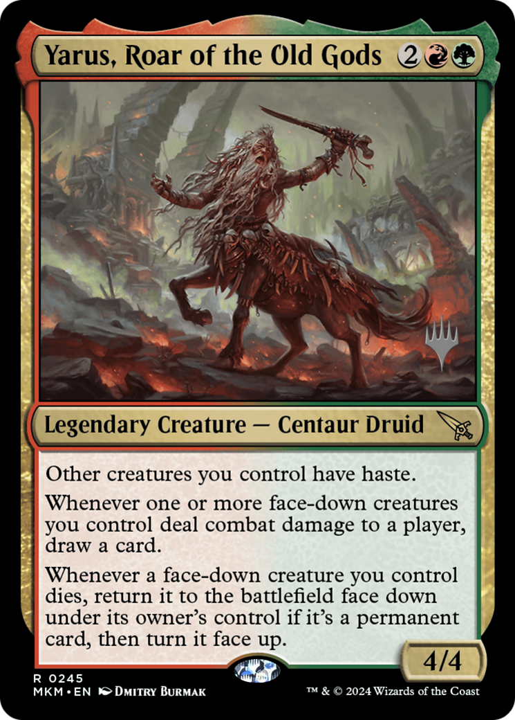 Yarus, Roar of the Old Gods (PPMKM-245P) (Foil)