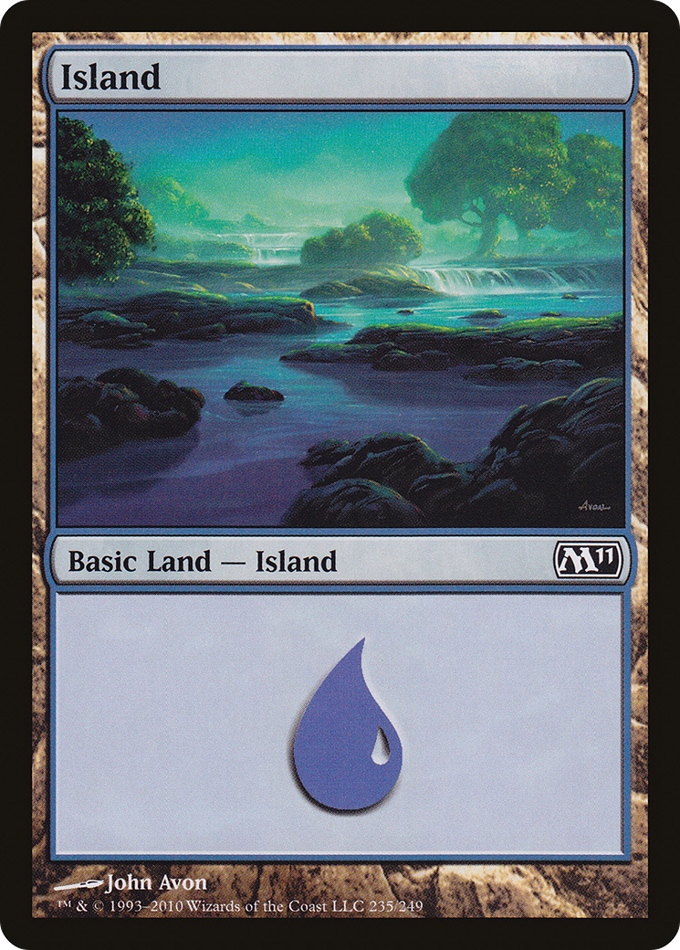 Island (M11-235) (Foil)