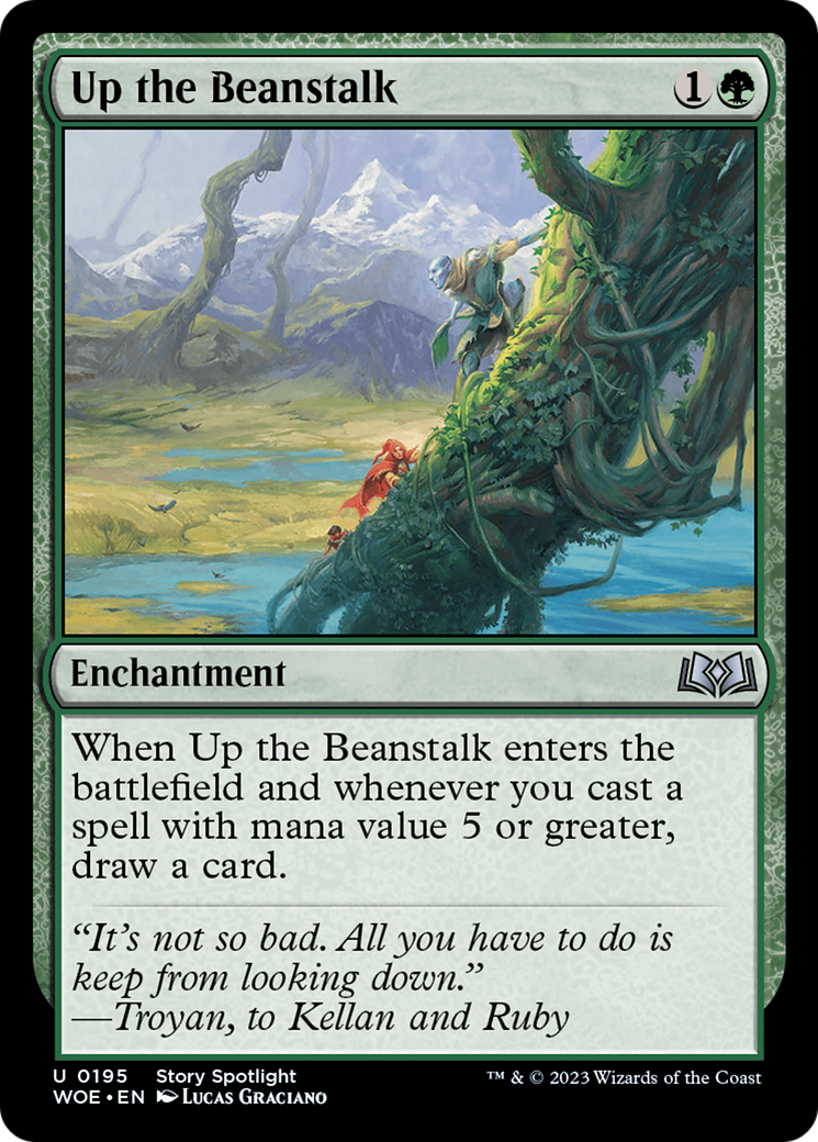 Up the Beanstalk (WOE-195) (Foil)