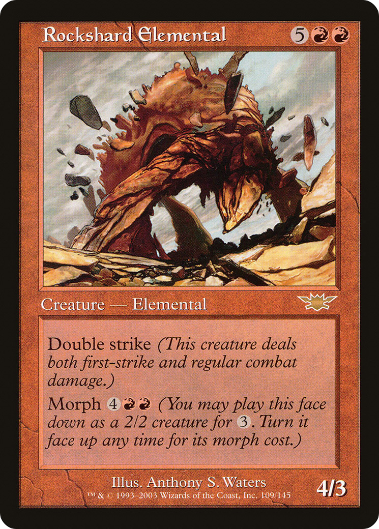 Rockshard Elemental (LGN-109) (Foil)
