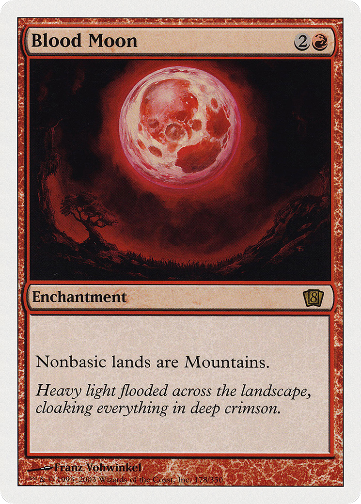 Blood Moon (8ED-178) (Foil)