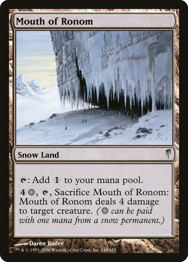 Mouth of Ronom (CSP-148) (Foil)