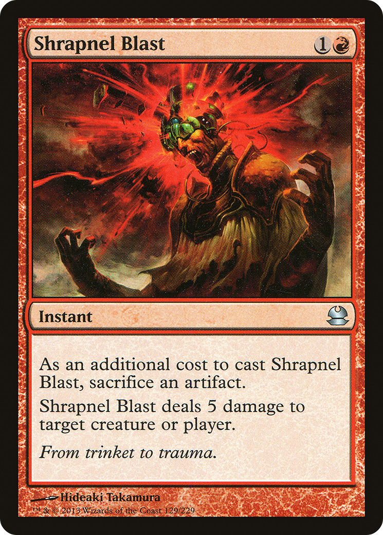 Shrapnel Blast (MMA-129) (Foil)