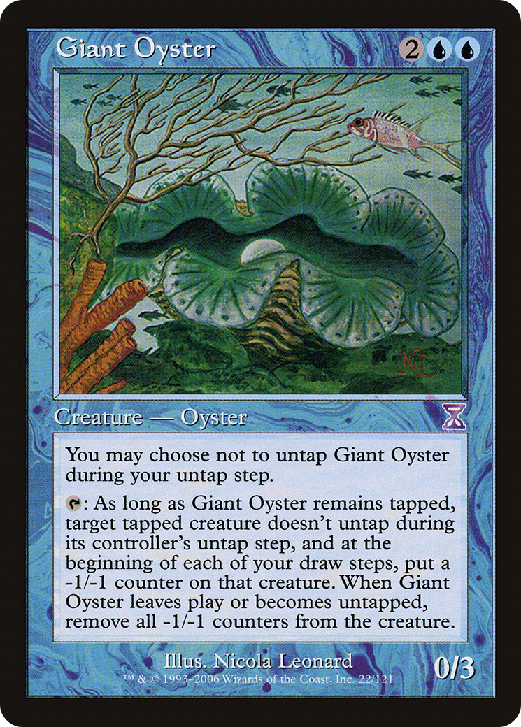 Giant Oyster (TSB-022) (Foil)