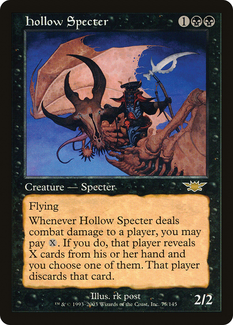Hollow Specter (LGN-075) (Foil)