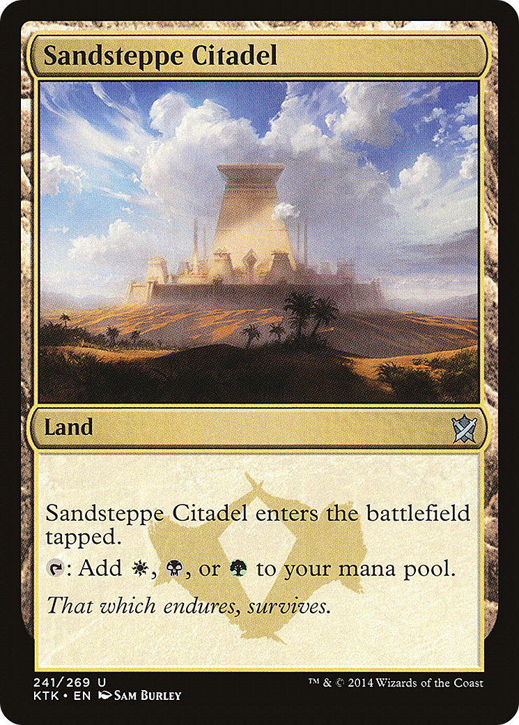 Sandsteppe Citadel (KTK-241) (Foil)