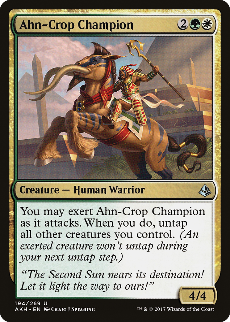 Ahn-Crop Champion (AKH-194) (Foil)