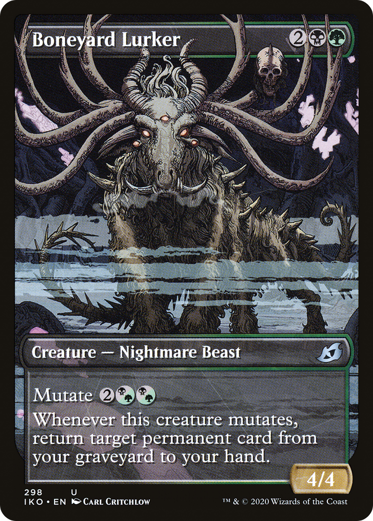 Boneyard Lurker (IKO-298) (Showcase) (Foil)