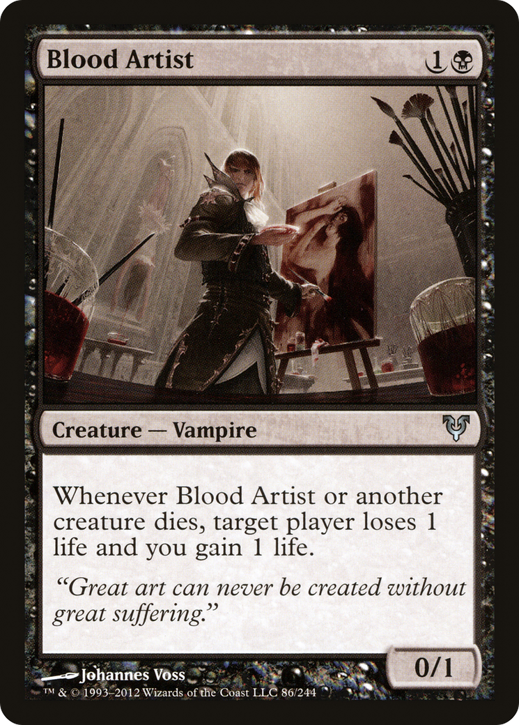 Blood Artist (AVR-086) (Foil)