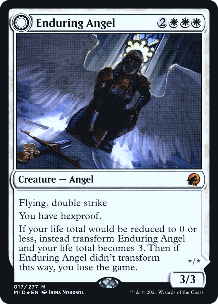 Enduring Angel // Angelic Enforcer (PRE-17S) (Foil)