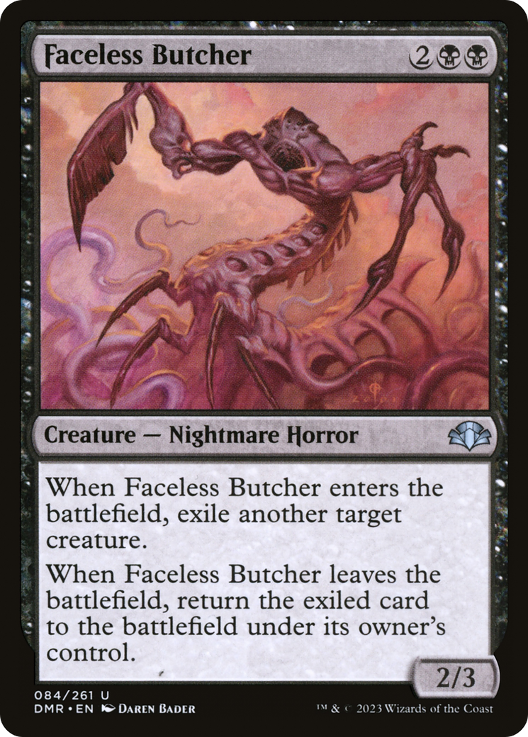 Faceless Butcher (DMR-084) (Foil)