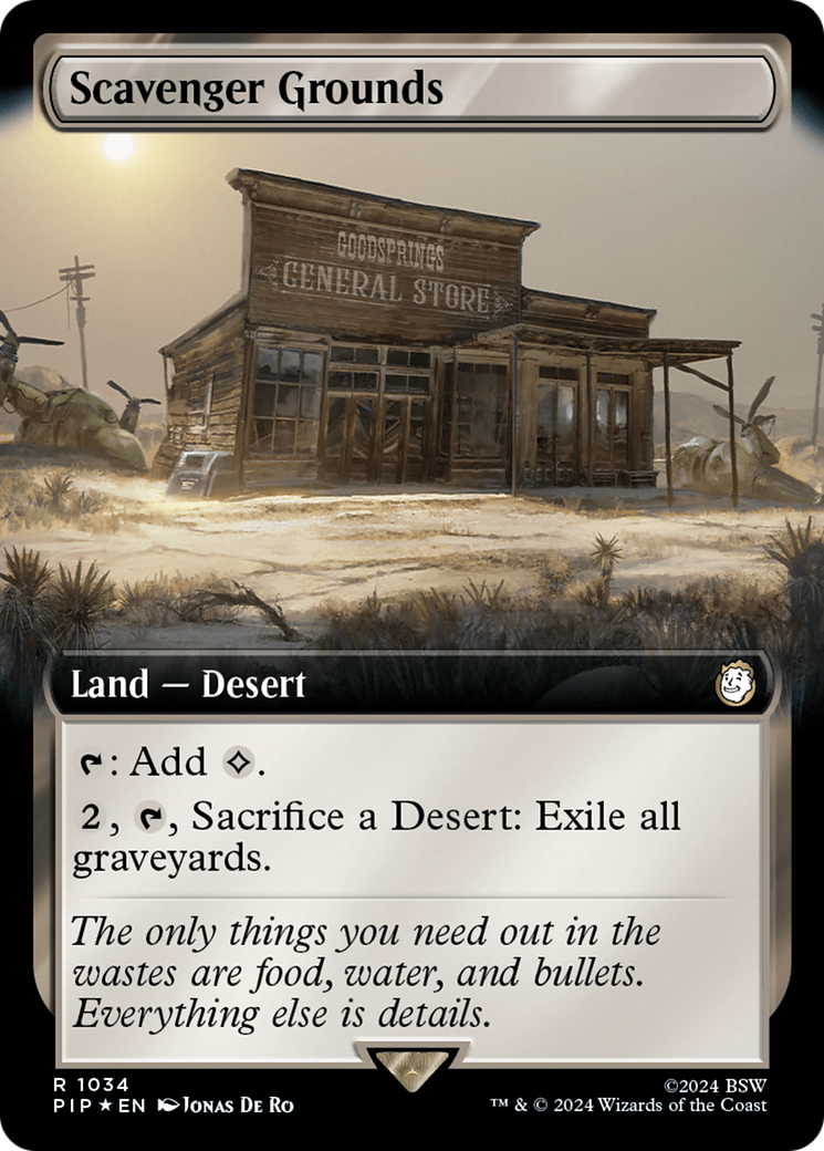 Scavenger Grounds (PIP-1034) (Extended Art) (Surge Foil)