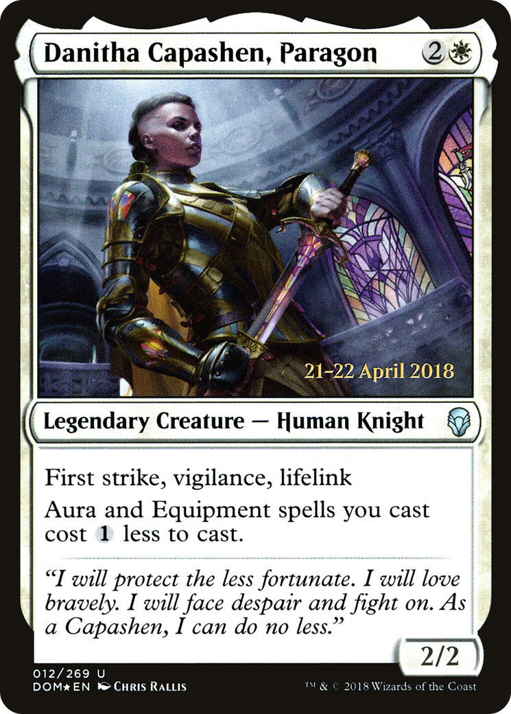 Danitha Capashen, Paragon (PRE-12S) (Foil)