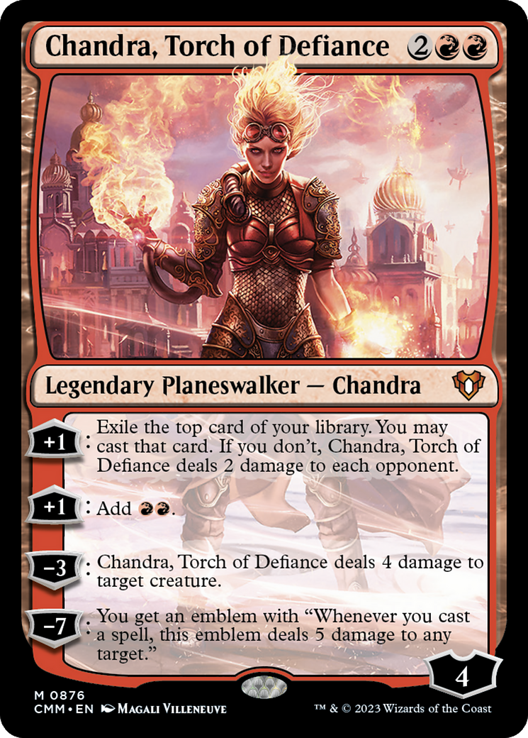 Chandra, Torch of Defiance (CMM-876)