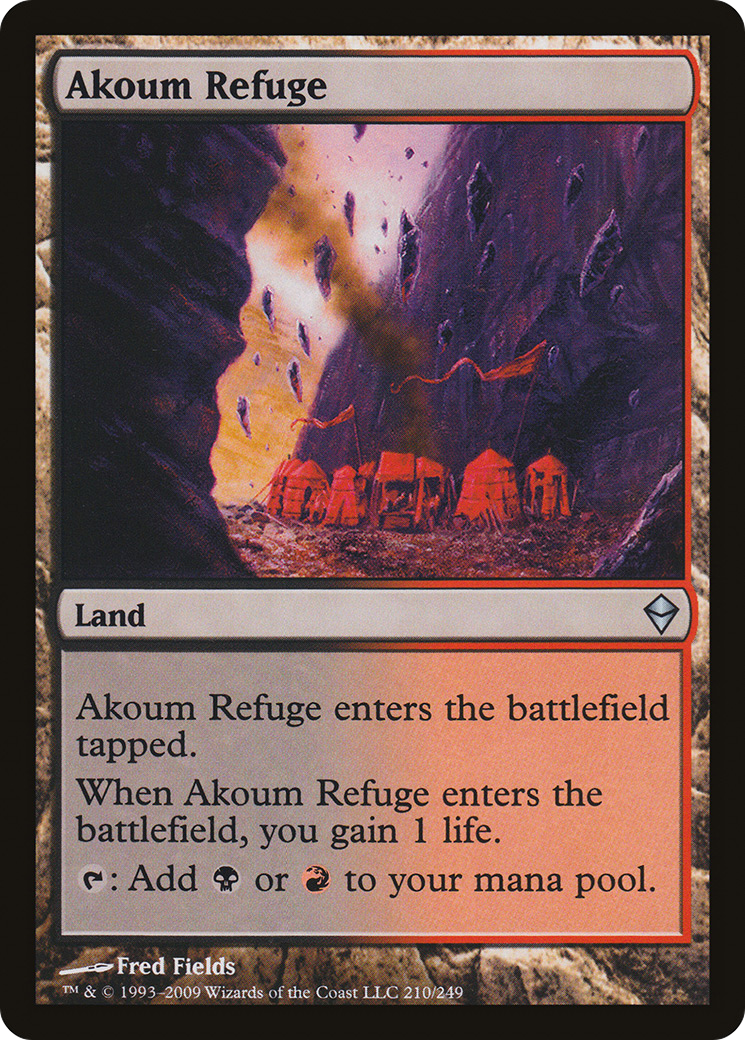 Akoum Refuge (ZEN-210) (Foil)