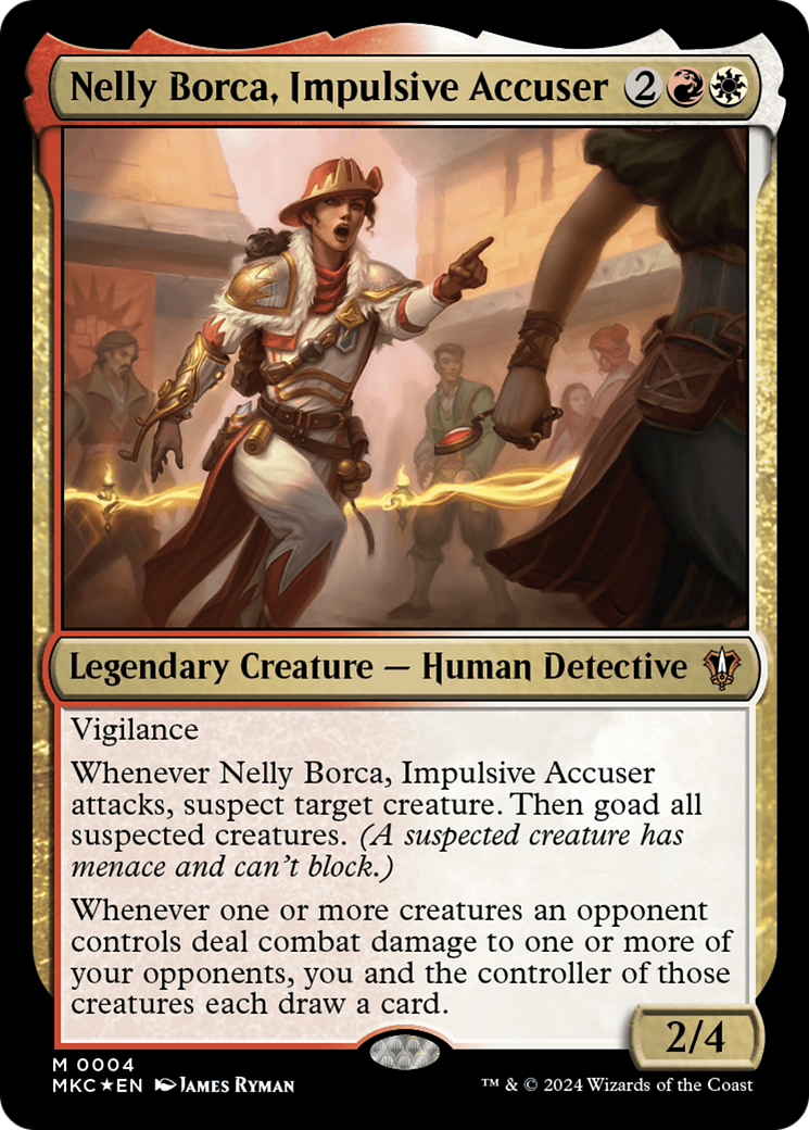 Nelly Borca, Impulsive Accuser (MKC-004) (Foil)