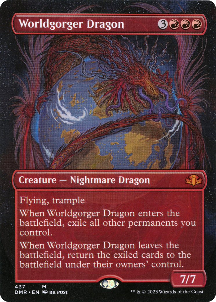 Worldgorger Dragon (DMR-437) (Borderless) (Foil)