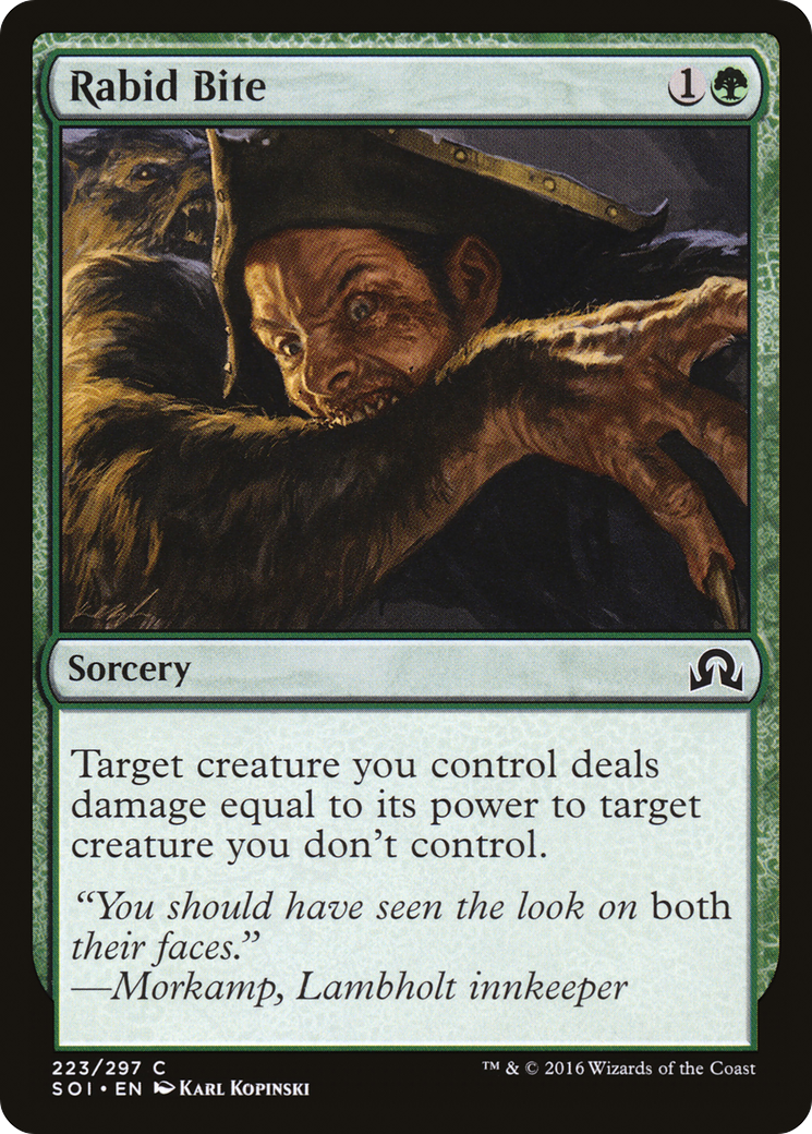 Rabid Bite (SOI-223) (Foil)