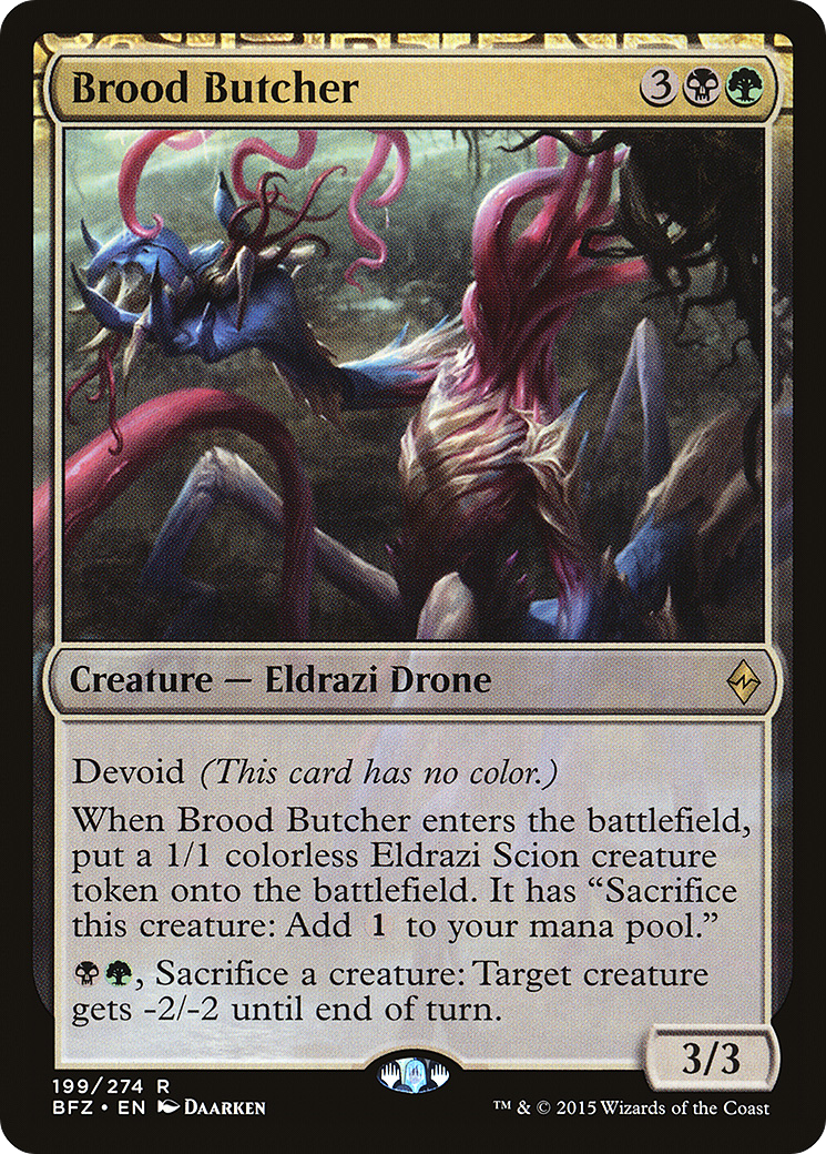Brood Butcher (BFZ-199) (Foil)