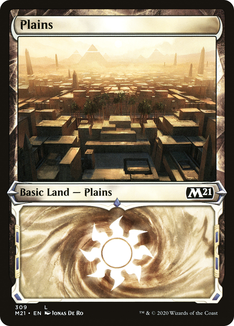 Plains (M21-309) (Showcase) (Foil)