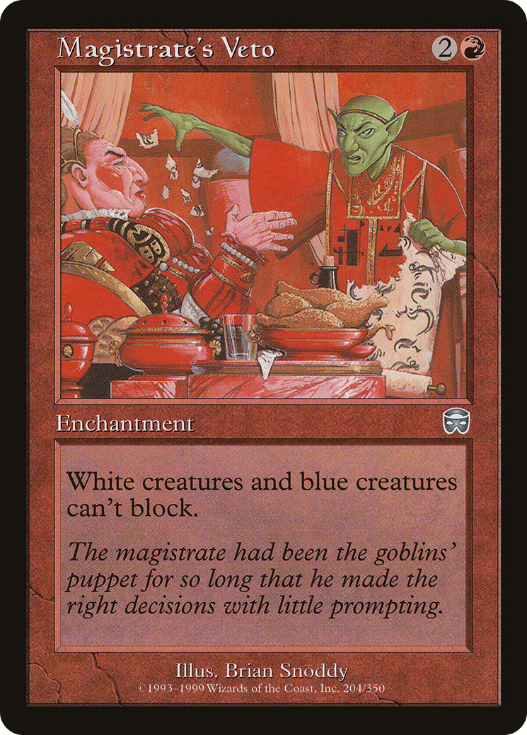 Magistrate's Veto (MMQ-204)
