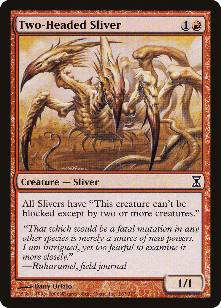 Two-Headed Sliver (TSP-183) (Foil)