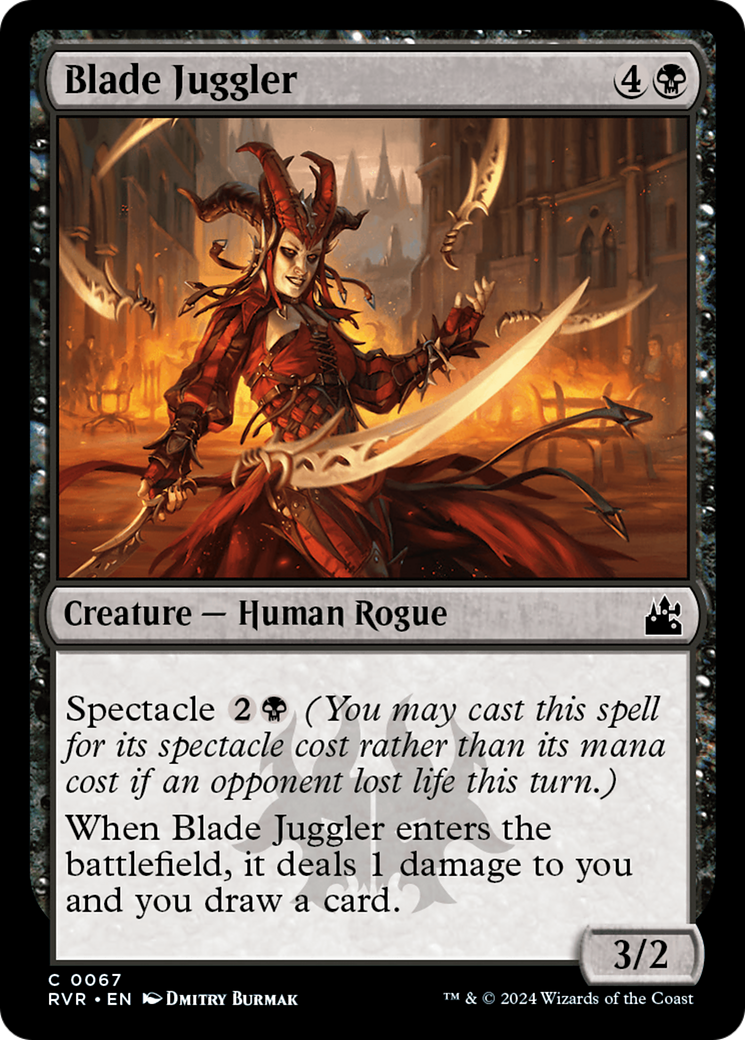 Blade Juggler (RVR-067) (Foil)