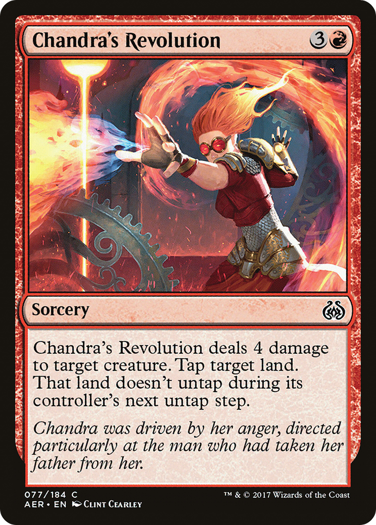 Chandra's Revolution (AER-077) (Foil)